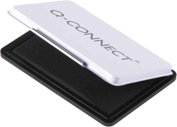 Q-Connect High Capacity Black Ink Stamp Pad KF25211