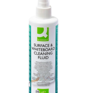 Q-Connect Whiteboard Surface Cleaner (250ml, Product Code: KF04552)