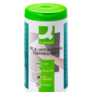 Q-Connect Screen and Keyboard Cleaning Wipes (Product Code: KF04501)